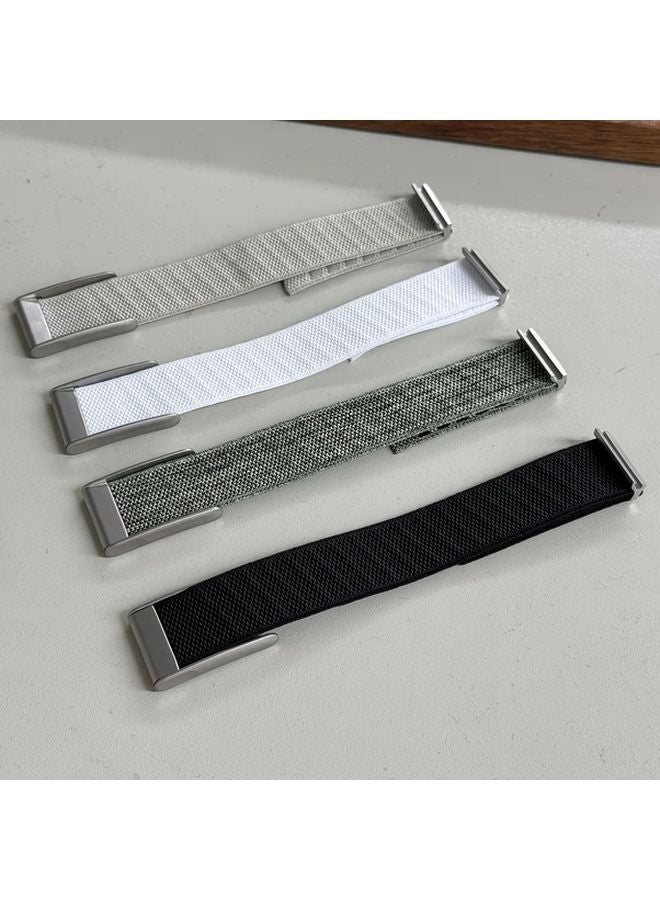 Whoop 5 0 Smart Watch Strap Grey Green Black Compatible with Whoop 5 0 Fitness Tracker - Image 1